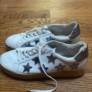 MARC FISHER star espadrille sneakers
